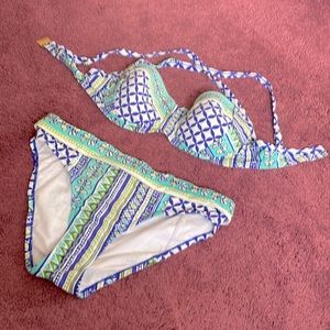 Bleu Rod Beattie two piece bikini-hipster 36D/10